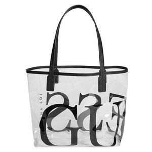 GUESS Clear Logo Tote